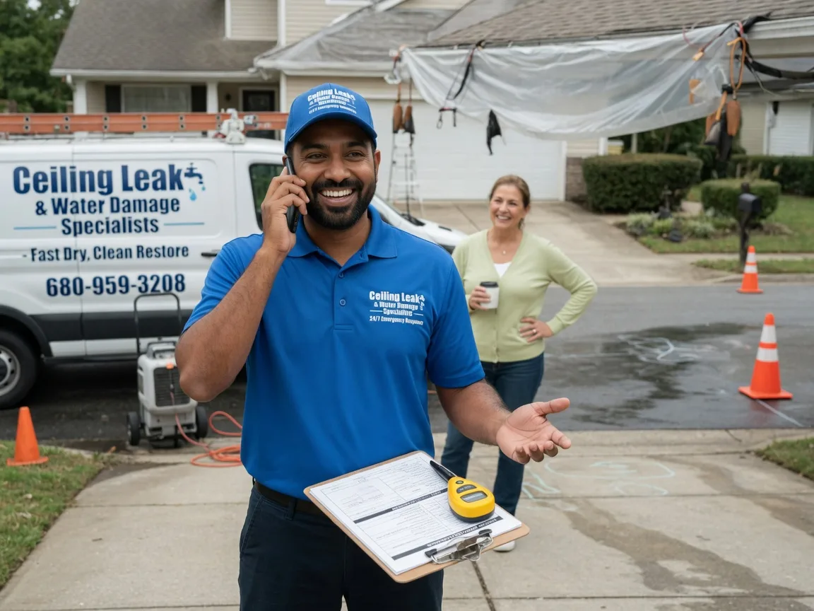 Ceiling Leak Cleanup Londonderry, NH FAQs